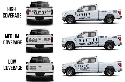 Custom Business Truck Signs Decals And 3M Vinyl Lettering Sticker